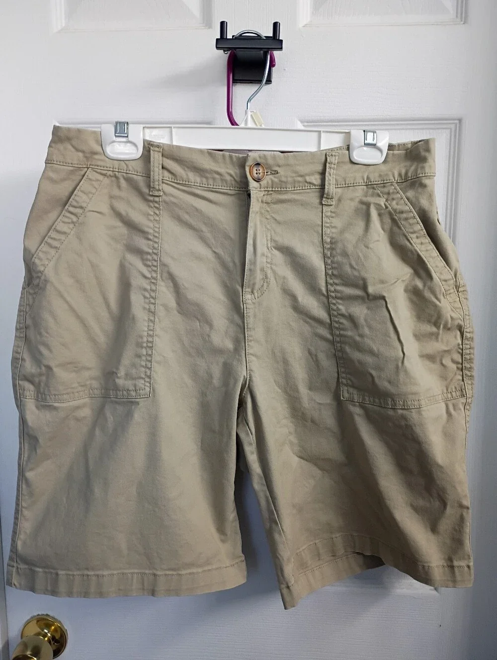 Style & Co. Khaki Front Womens Shorts